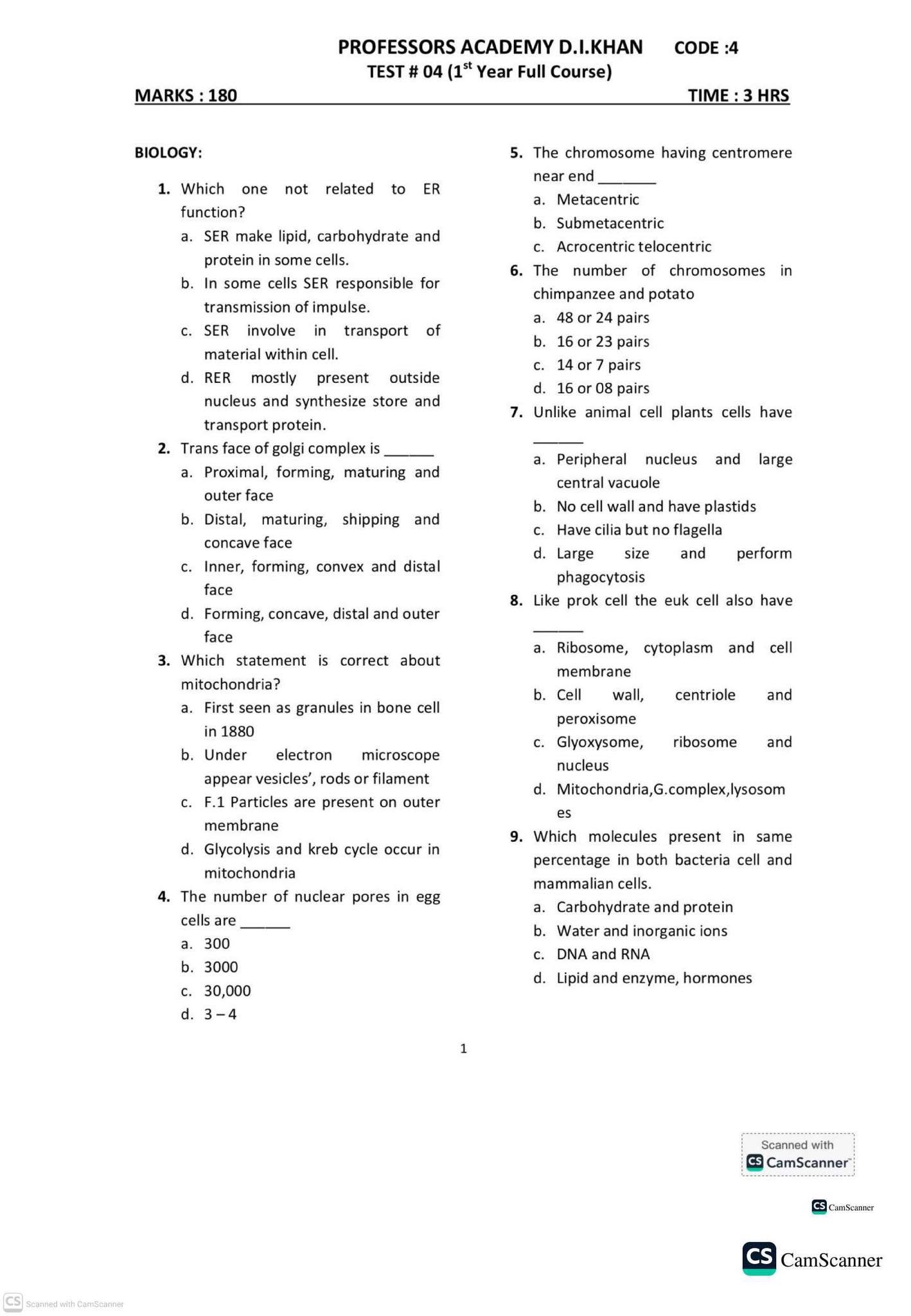 MDCAT Practice mocktest cover