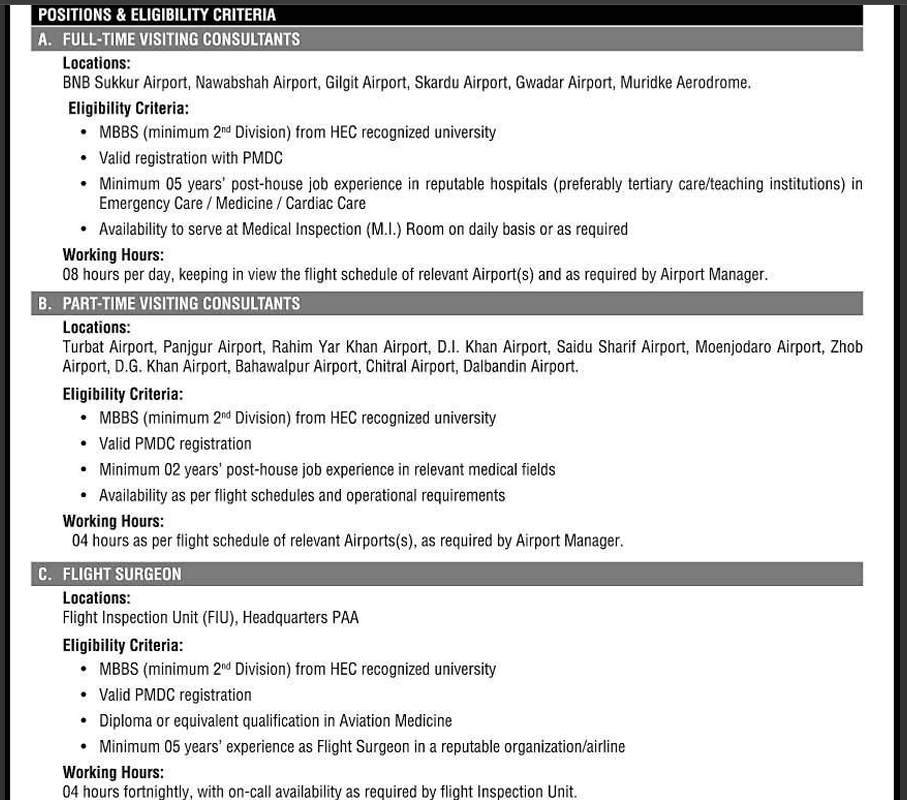 PAKISTAN AIRPORTS AUTHORITY